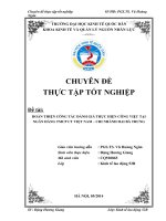 Hoàn thiện công tác đánh giá thực hiện công việc tại Ngân hàng TMCP CT Việt Nam – Chi nhánh Hai Bà Trưng