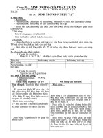 Bai 34: Sinh truong o thuc vat