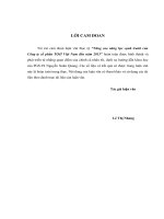 Luận văn thạc sỹ: Nâng cao năng lực cạnh tranh của Công ty cổ phần TOJI Việt Nam đến năm 2015