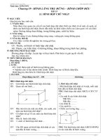 Giáo án Hình học 8 từ t55-t70