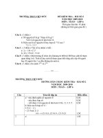 de da toan 6 tuàn 13