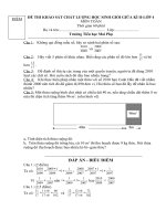 Đề thi HSG TV+Toán lớp 4 Giữa kì II