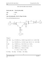 Bài tập lớn ngắn mạch