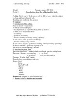 Giao an Tieng Anh lop 3 HK I