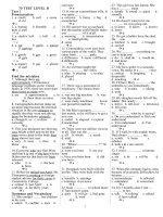 70 đề thi trắc nghiệm tiếng anh trình độ B