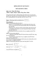 Ôn thi vào lớp 10 phần : Hệ phương trình