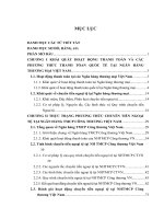Luận văn thạc sỹ: Các giải pháp hoàn thiện phương thức chuyển tiền ngoại tệ tại Ngân hàng TMCP Công thương Việt Nam