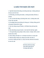 10 điều tâm niệm của phật