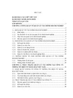 Luận văn thạc sỹ: Tăng cường quản lý tài chính tại Công ty Thông tin điện tử hàng hải Việt Nam
