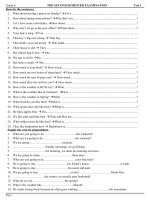 English 7_Revision for second semester