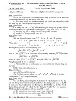 Đề thi giáo viên dạy giỏi Nghệ An