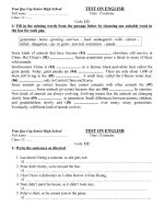 KT 15 phut Lan 1 Ky II lop 11 CB