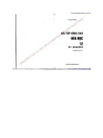 BÀI TẬP NÂNG CAO HÓA HỌC 12 TẬP 1 HÓA HỌC HỮU CƠ   LÊ XUÂN TRỌNG