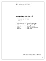 Chuyên đề môn tập đọc lớp 5