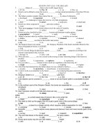 REVIEW VOCABULARY UNIT 9,10,11 VA DAP AN