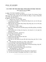 Cau truc de HSG vat ly Tinh Nam dinh 2011