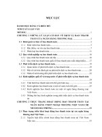Luận văn thạc sỹ: Phát triển dịch vụ bao thanh toán tại Ngân hàng TMCP Ngoại thương Việt Nam  chi nhánh Hải Phòng