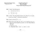 DE DA HKI TOAN 7 TUAN 18