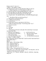 Đề  Kiểm tra văn 45 phút  (Học kì 1 - NV 6)