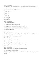 RÈN KĨ NĂNG VẬT LÍ 10 _4(Dành cho GV và HS khá giỏi)