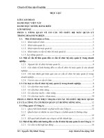 Hoàn thiện cơ cấu tổ chức bộ máy quản lý tại Công ty cổ phần Quản lý đường sông số 6