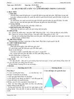 Giáo án Hình học 7 từ t47-t62