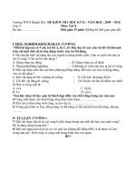 ĐỀ KT 15 Ph  Vật lý 8 - học ky II