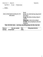 Giáo án lớp 8 HK II