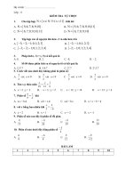 Kiêm tra TC Toán 6 có đáp án