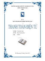 Đề án quản trị doanh nghiệp thương mại điện tử