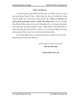 Nâng cao năng lực của trưởng phòng tuyển dụng Công ty Cổ phần May Thăng Long