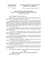 đề án xây dựng nông thôn mới xã  phúc lương huyện đại từ tỉnh thái nguyên