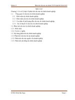 Phân tích cấu trúc tài chính công ty cổ phần kinh đô giai đoạn 2010 - 2012