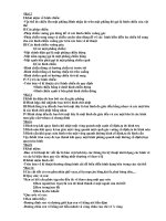 Ôn tập Công Nghệ 8 HK1 hay