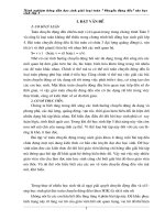 Kinh nghiệm hướng dẫn học sinh giải loại toán Chuyển động đều cho học sinh lớp 5