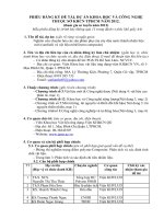 Nghiên cứu chuyển hóa các sản phẩm phụ của cây dừa nước thành nhiên liệu mới (sunfuel) và vật liệu mới(green composite)