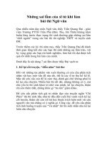 Những sai lầm của sĩ tử khi làm bài thi Ngữ văn