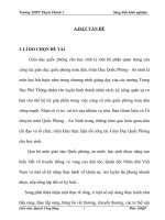 Một số kinh nghiệm ứng dụng bài tập bổ trợ giúp nữ học sinh lớp 11 phát triển sức mạnh vai, tay để thể khắc phục tình trạng ném lựu đạn giả tới đích THPT THẠCH THÀNH