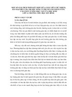 MỘT SỐ GIẢI PHÁP PHỐI KẾT HỢP GIỮA GIÁO VIÊN CHỦ NHIỆM, BAN ĐẠI DIỆN CHA MẸ HỌC SINH VÀ PHỤ HUYNH NHẰM NÂNG CAO CHẤT LƯỢNG HỌC TẬP CỦA HỌC SINH LỚP 1A TRƯỜNG TIỂU HỌC SƠN BÌNH