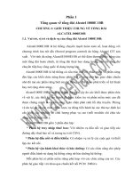 đồ án công nghệ thông tin Tổng thể của tổng đài Alcatel 1000 E10B