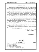 Khóa luận tốt nghiệp Toán học Rèn luyện một số thao tác về tỉ số