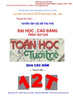 LUYEN THI TOAN CO MOT KHONG HAI