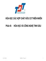 Phân III   hóa học và công nghệ tinh dầu