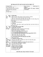 KE HOACH XAY DUNG BAI GIANG