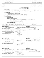 Số học 6 - tiết 98.1