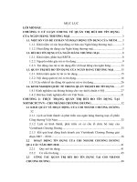 Luận văn tốt nghiệp: Quản trị rủi ro tín dụng tại Ngân hàng TMCP Công thương Việt Nam – CN Chương Dương