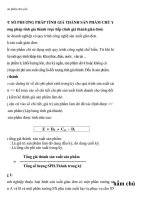 Một số phương pháp tính giá thành sản phẩm chủ yếu