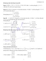 ôn tập lý thuyết hay về bpt chua gttd, can, pt bậc 2 chứa tham số