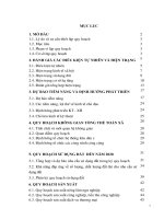 Quy hoạch xây dựng nông thôn mới xã yên đổ huyện phú lương, tỉnh thái nguyên đến năm 2015