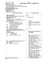 giáo án tự chọn văn 6